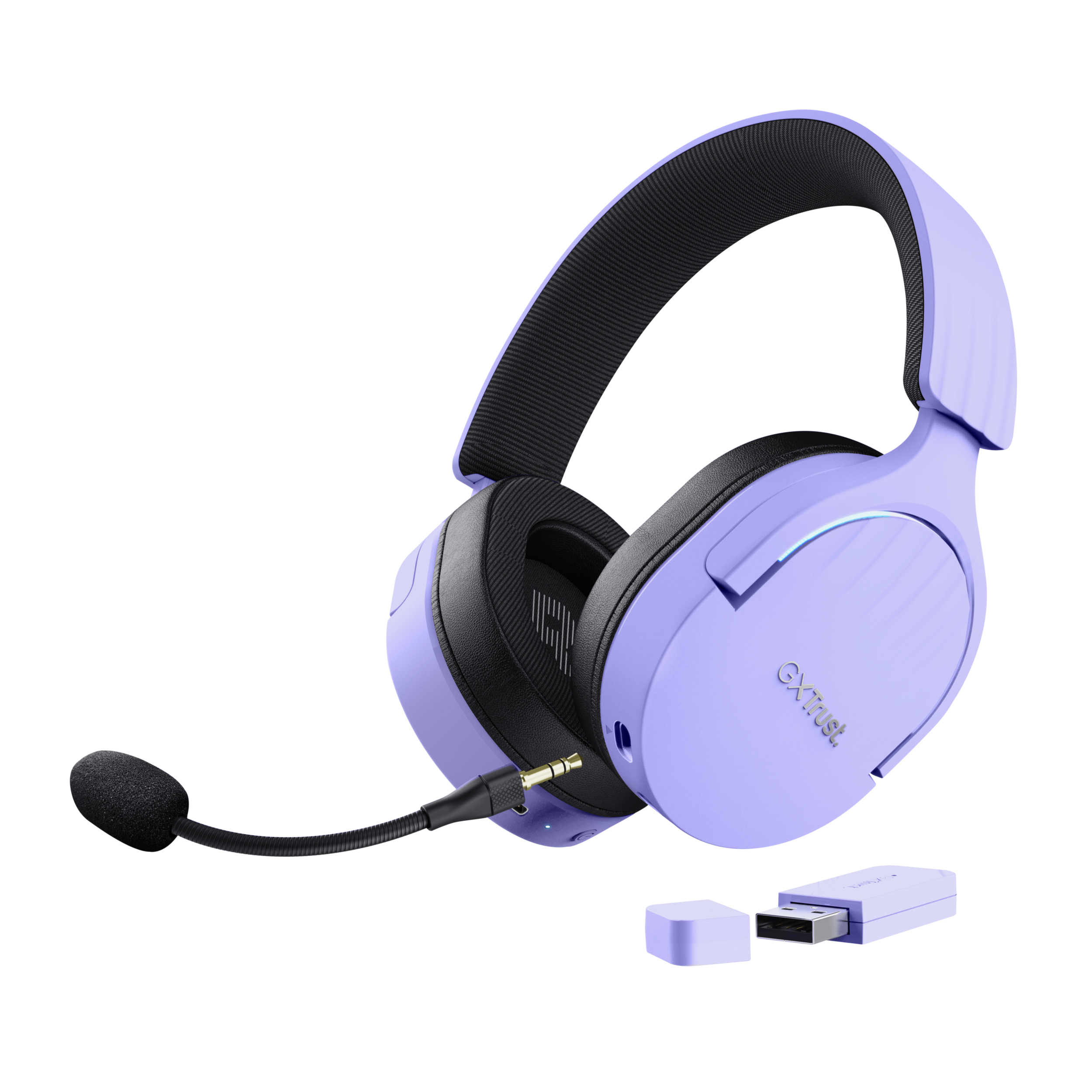 TRUST GXT491P FAYZO Wireless Headset Purple