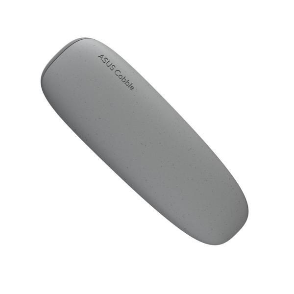 ASUS Cobble USB-C 3.2 Gen 2x1 SSD enclosure SSD case 10Gbps dual M.2 NVMe PCIe and SATA interfaces Grey