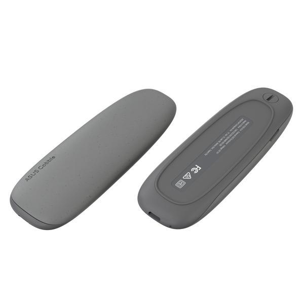 ASUS Cobble USB-C 3.2 Gen 2x1 SSD enclosure SSD case 10Gbps dual M.2 NVMe PCIe and SATA interfaces Grey