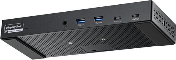 URBAN FACTORY HUBEE PRO Triple Display USB-C and USB-A 5K/4K Docking Station With 100W Power Delivery and 130W Power Supply