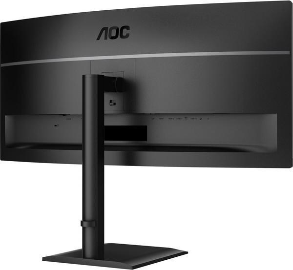 AOC E4 CU34E4CV écran plat de PC 86,4 cm (34") 3440 x 1440 pixels UltraWide Quad HD LCD Noir