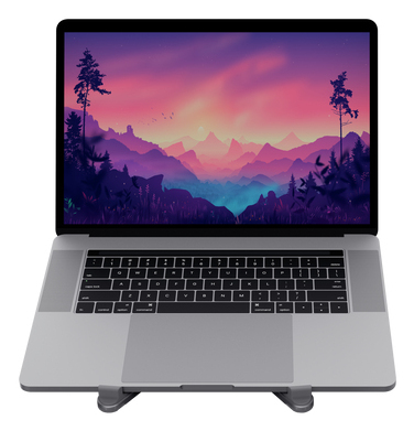 TRUST Macy Foldable Aluminum Laptop Stand Grey