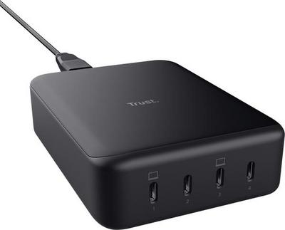 TRUST Maxo 240W GaN Desktop Charger with 4 USB-C Ports EU Black