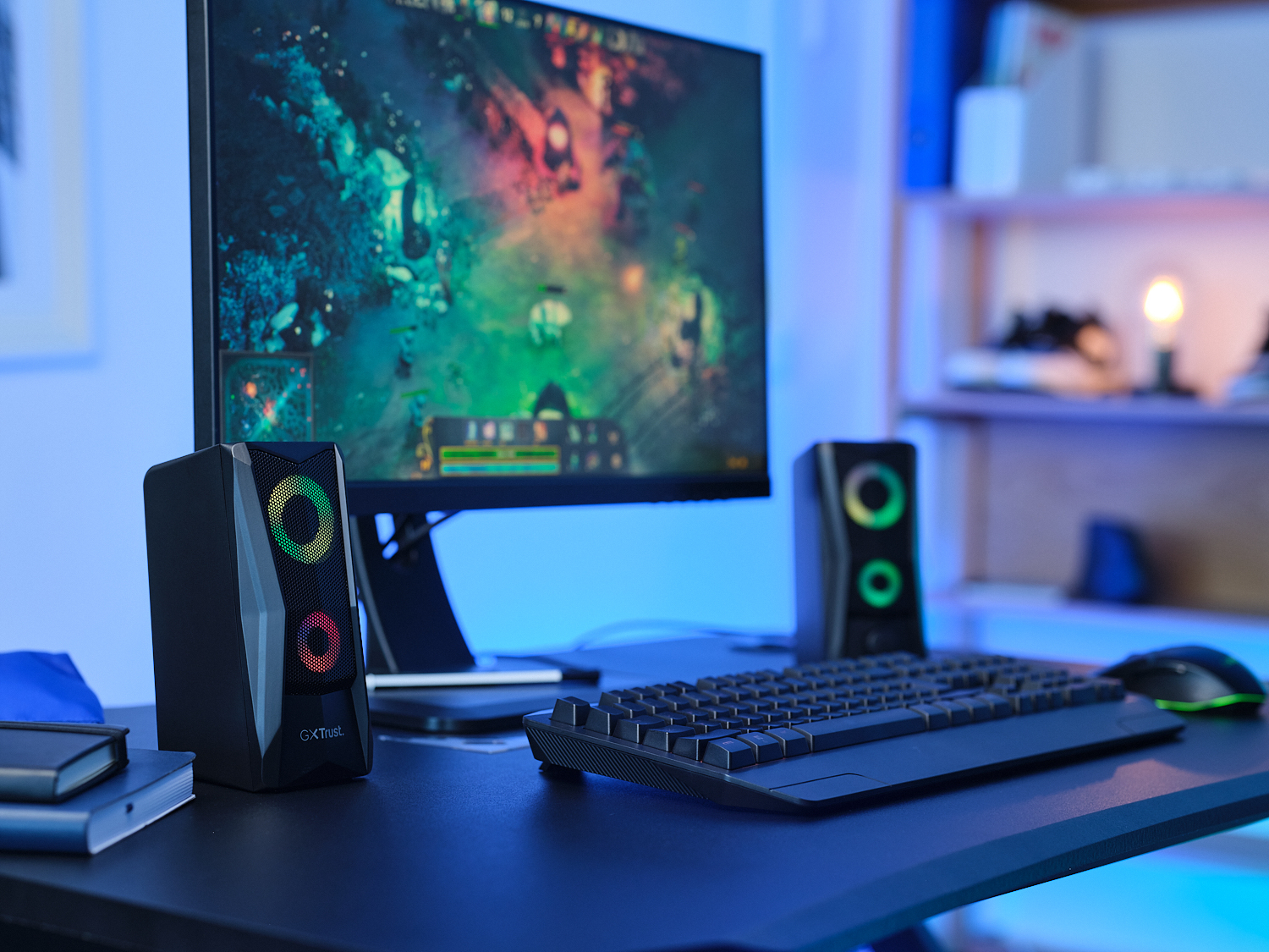 TRUST Gaming Javv 2.0 RGB Speaker System Black