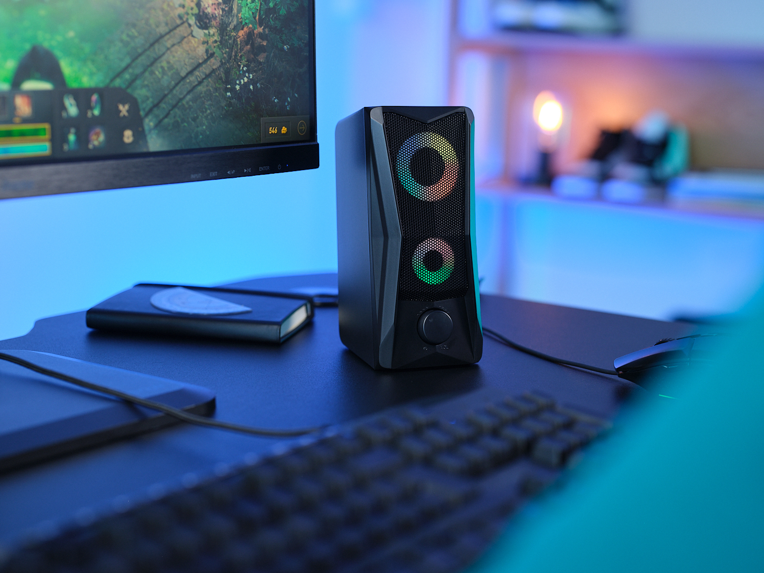 TRUST Gaming Javv 2.0 RGB Speaker System Black