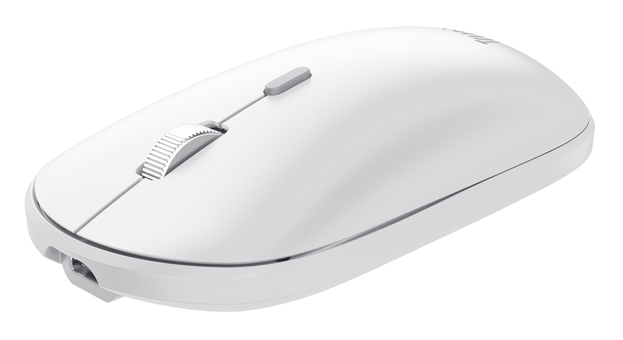 TRUST Lyra Keyboard and Wireless Multi-Device Mouse White AZERTY (FR)