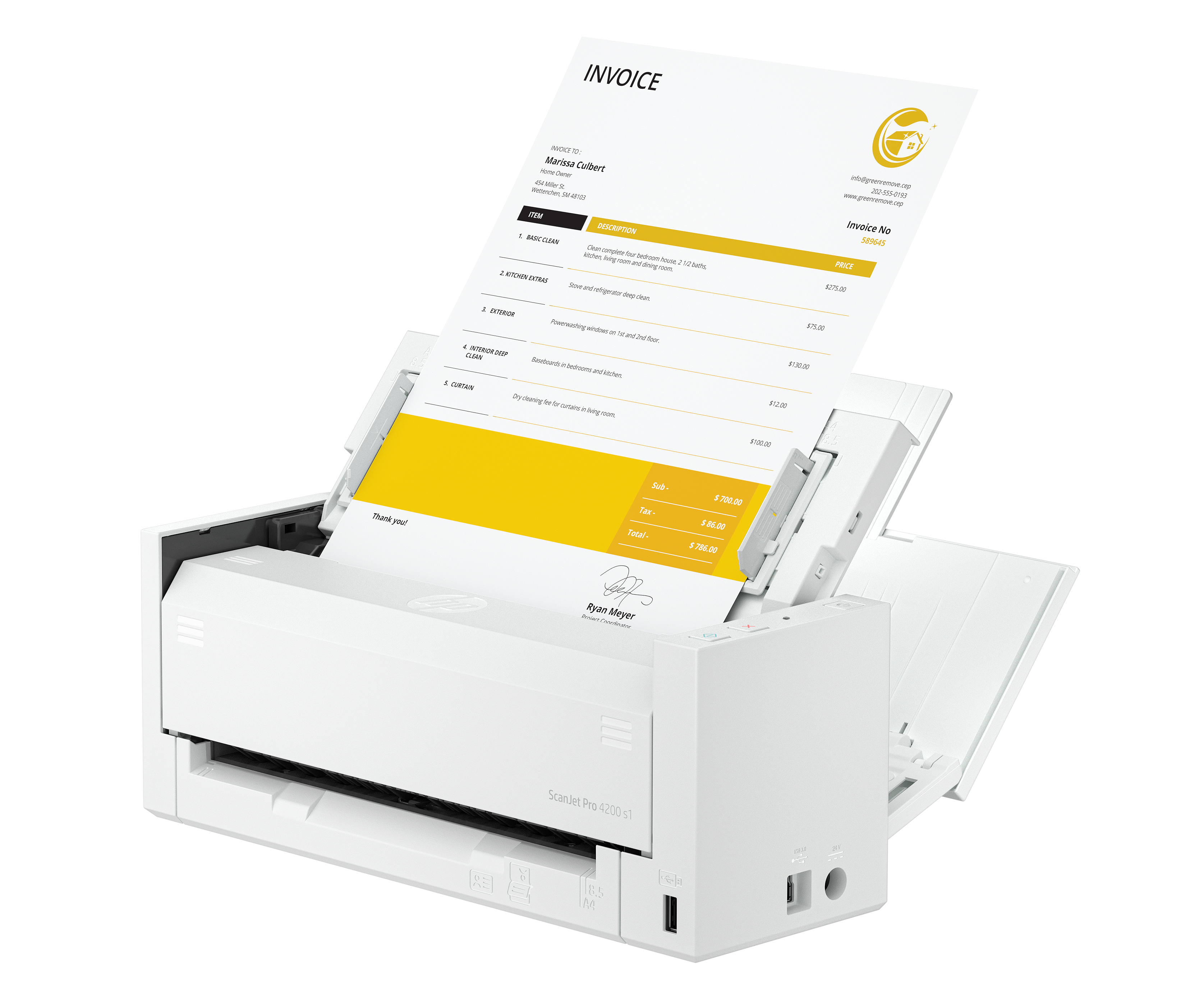 HP ScanJet Pro 4200 s1 Scanner Europe - Multilingual