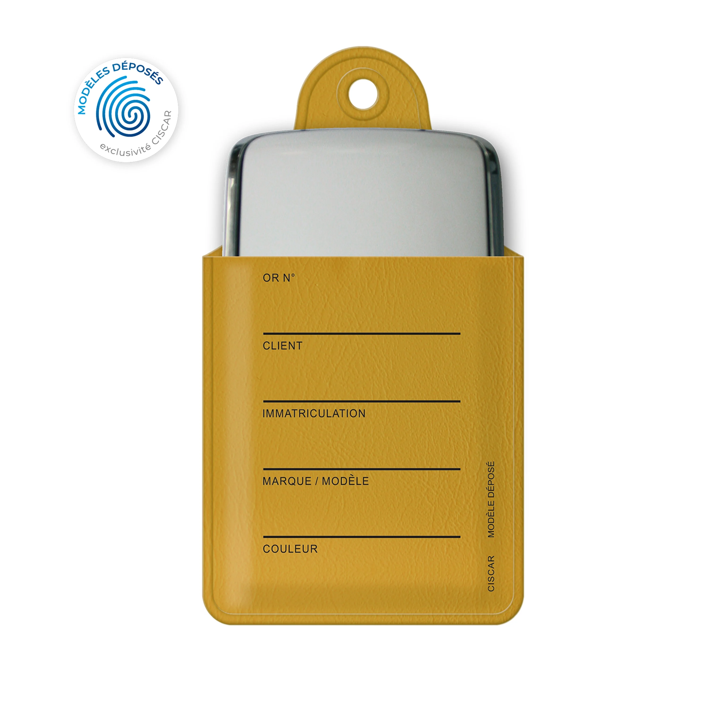 ETIQUETTE PORTE CARTE DE DEMARRAGE - SIMPLE - FRANCE