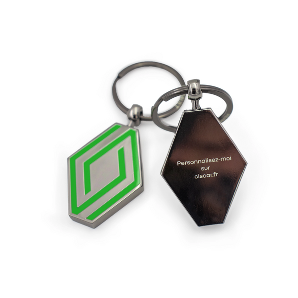 PORTE-CLÉS RENAULT EMBLÈME - LICENCE OFFICIELLE RENAULT