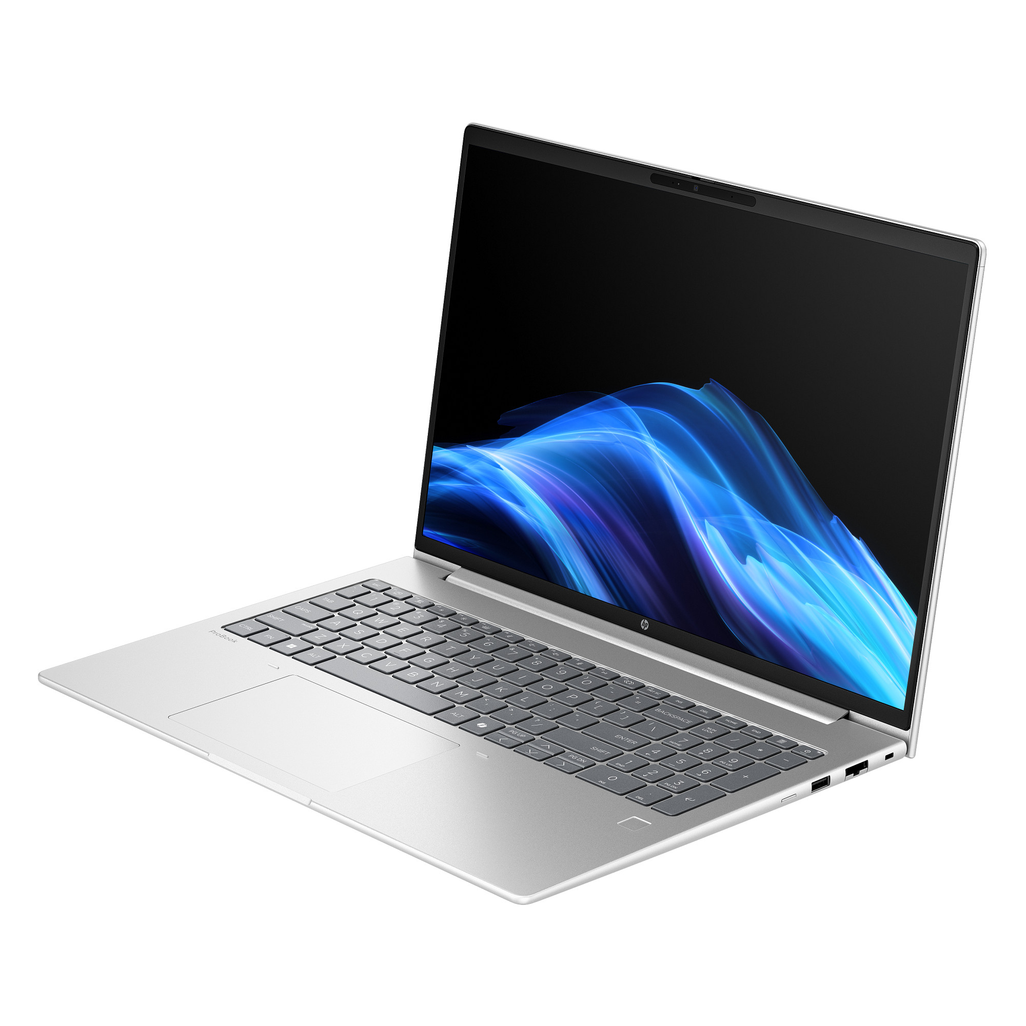 HP ProBook 4 G1ah AMD Ryzen™ 5 220 Ordinateur portable 40,6 cm (16") WUXGA 8 Go DDR5-SDRAM 512 Go SSD Wi-Fi 7 (802.11be) Windows 11 Pro AI PC Argent