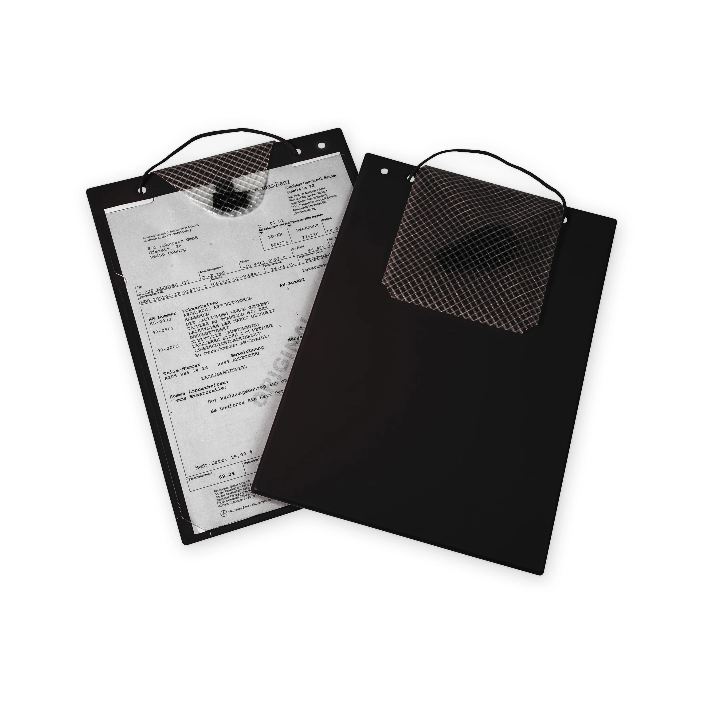 PORTE OR DOCUMENT AVEC POCHETTE A SOUFFLET- LOT DE 10 PIECES