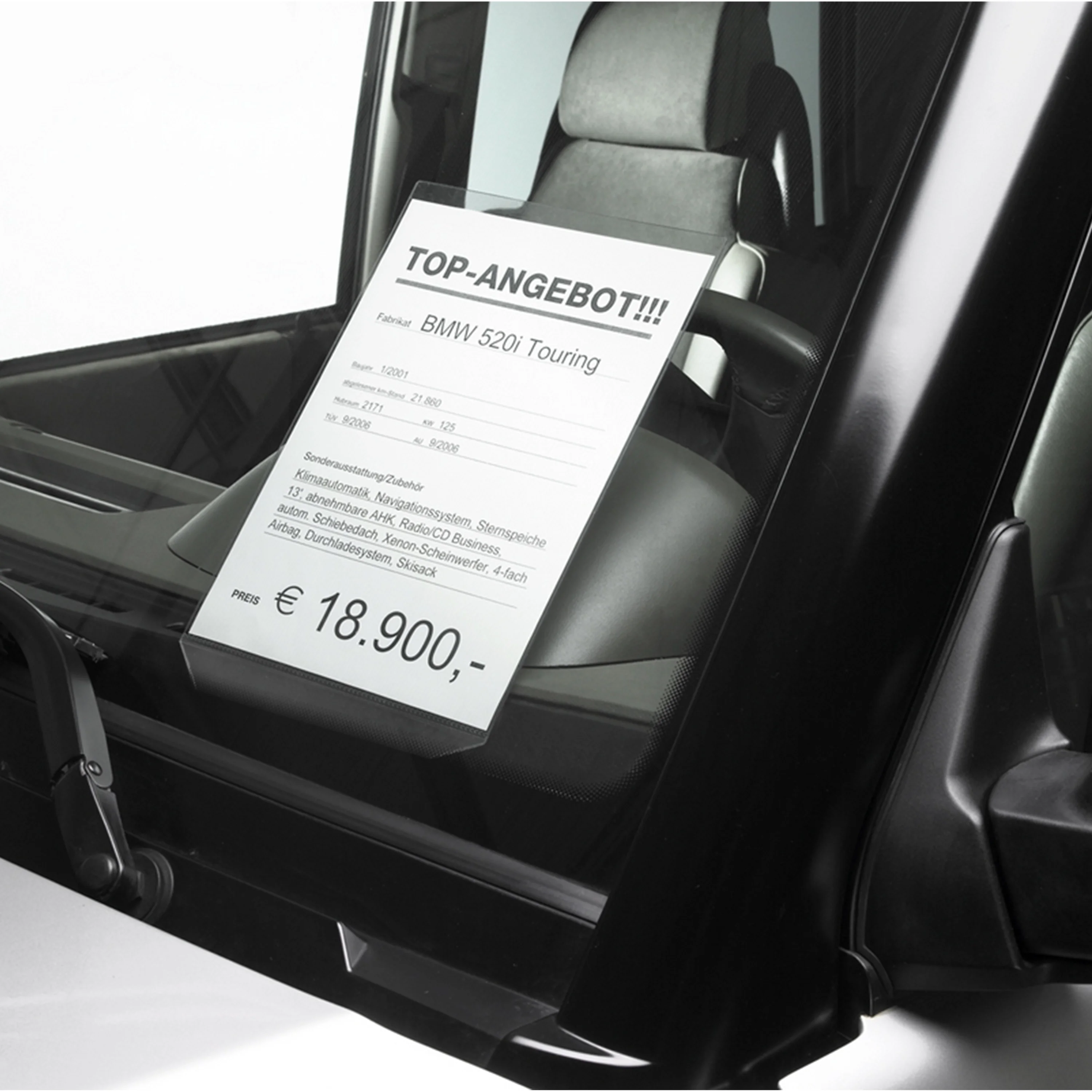 PORTE AFFICHE VN /VO  FORMAT VERTICAL - LOT DE 5 PIECES