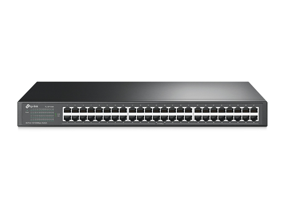 TP-LINK 48-Port 10/100 Switch 19"-Rack