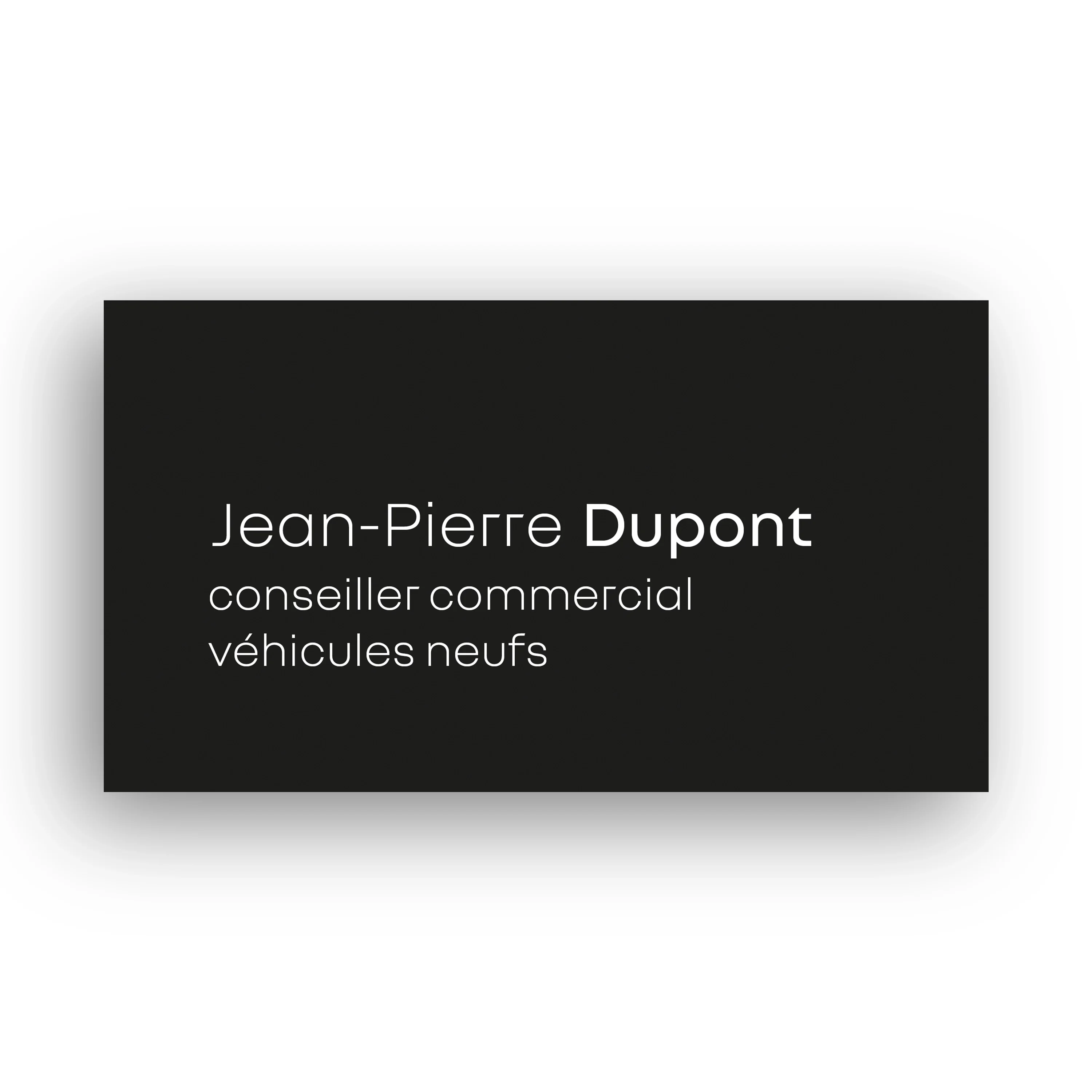 PLAQUE DE PORTE DE FONCTION RENAULT - 180 X 100 MM 