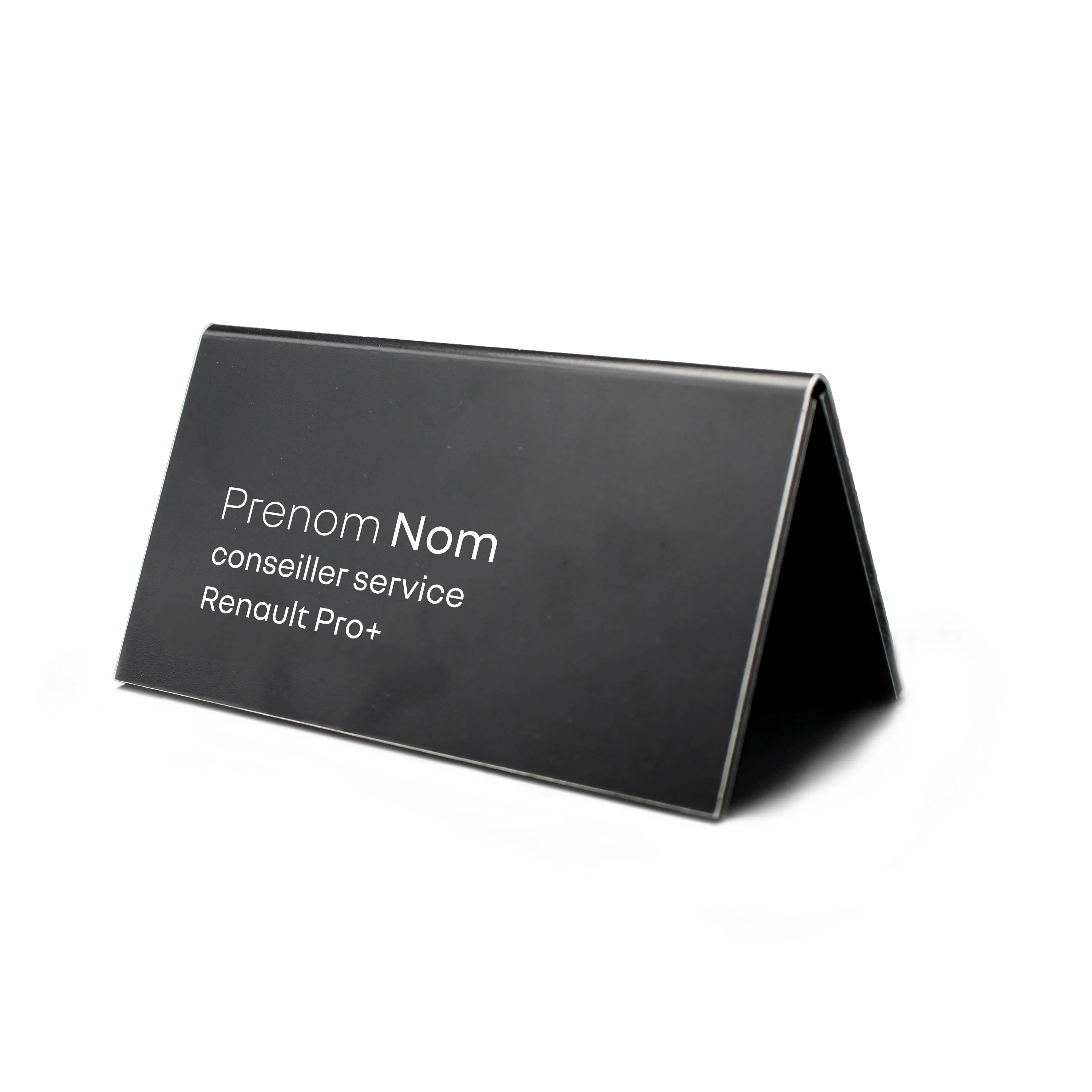 CHEVALET DE BUREAU RENAULT - 126 X 70 MM 