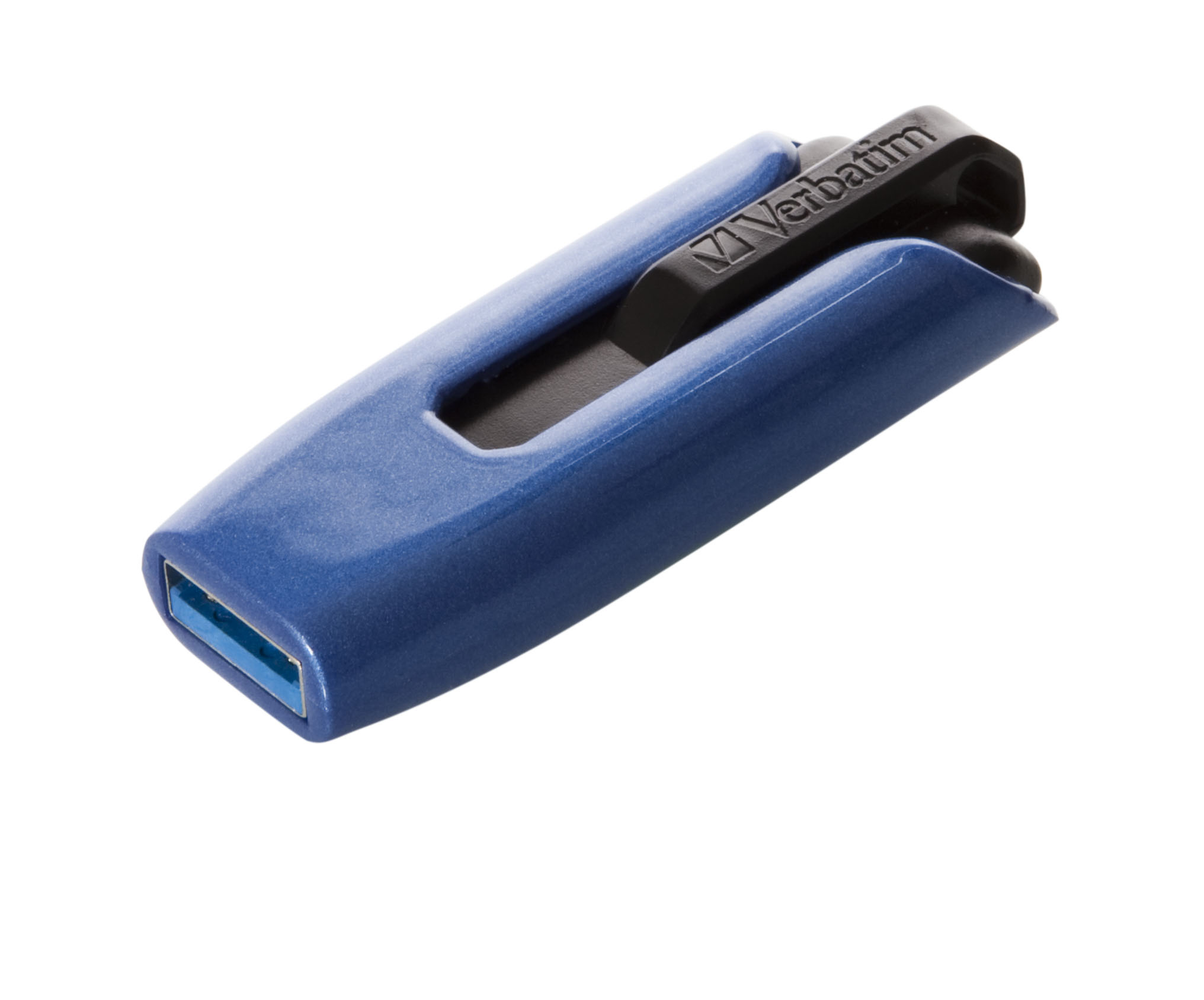 Verbatim Store 'n' Go V3 MAX - Clé USB - 128 Go - USB 3.0 - bleu/noir
