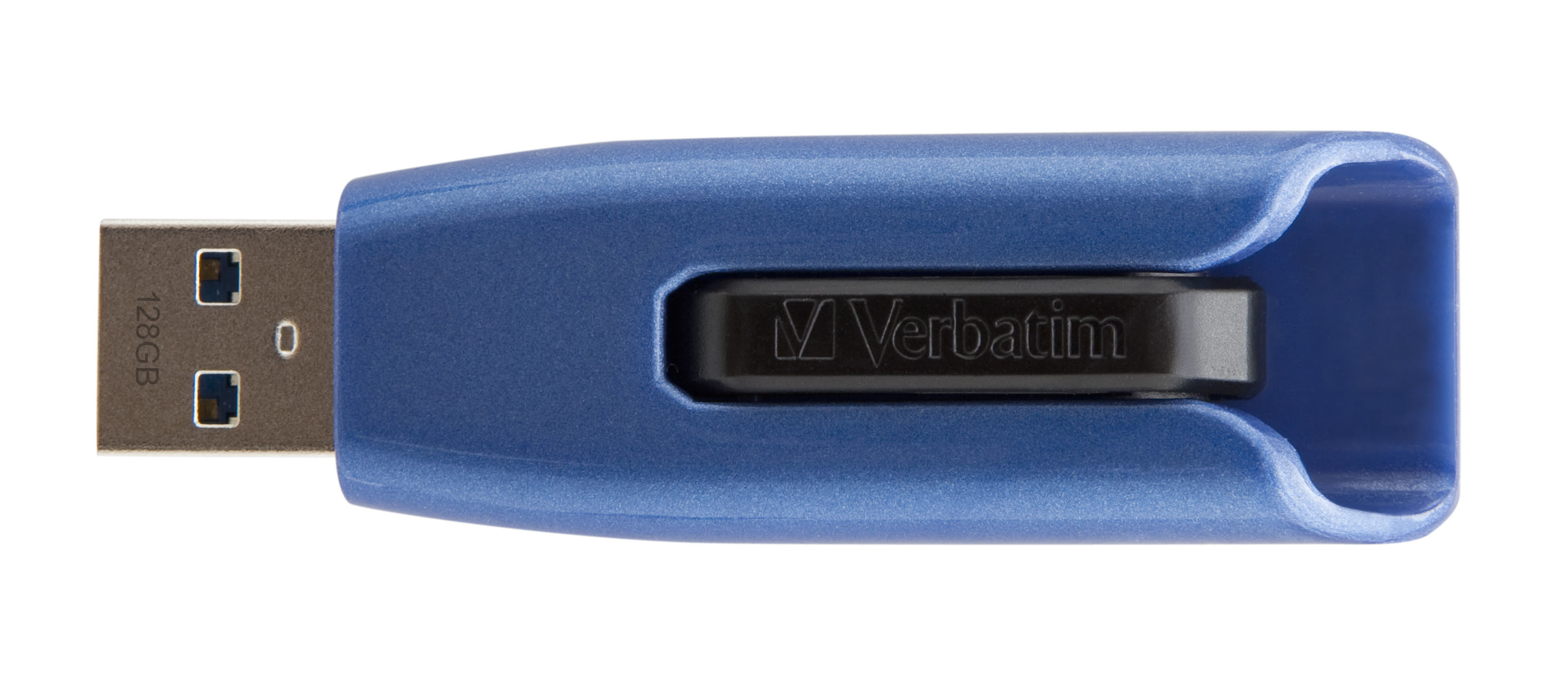 Verbatim Store 'n' Go V3 MAX - Clé USB - 128 Go - USB 3.0 - bleu/noir