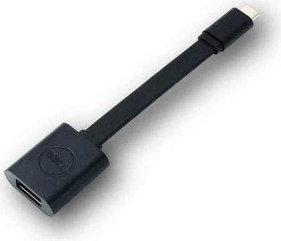 Dell - Adaptateur USB - 24 pin USB-C (M) pour USB type A (F) - USB 3.1 - 13.2 cm - noir