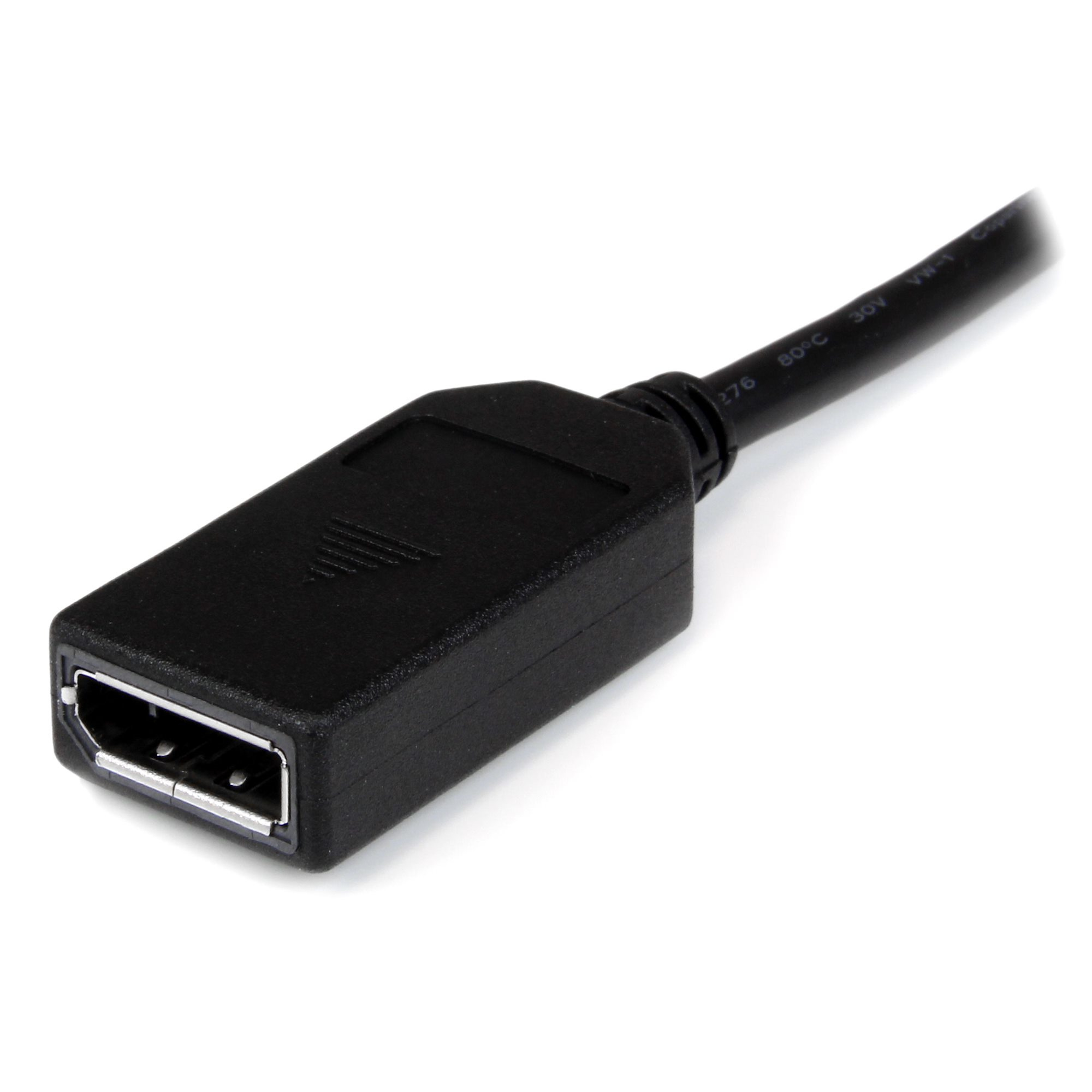 StarTech.com Câble adaptateur DMS-59 (LFH) vers 2x DisplayPort de 20cm - Répartiteur d'écran - DisplayPort (F) pour DMS-59 (M) - 20.3 cm - moulé, vis moletées - noir