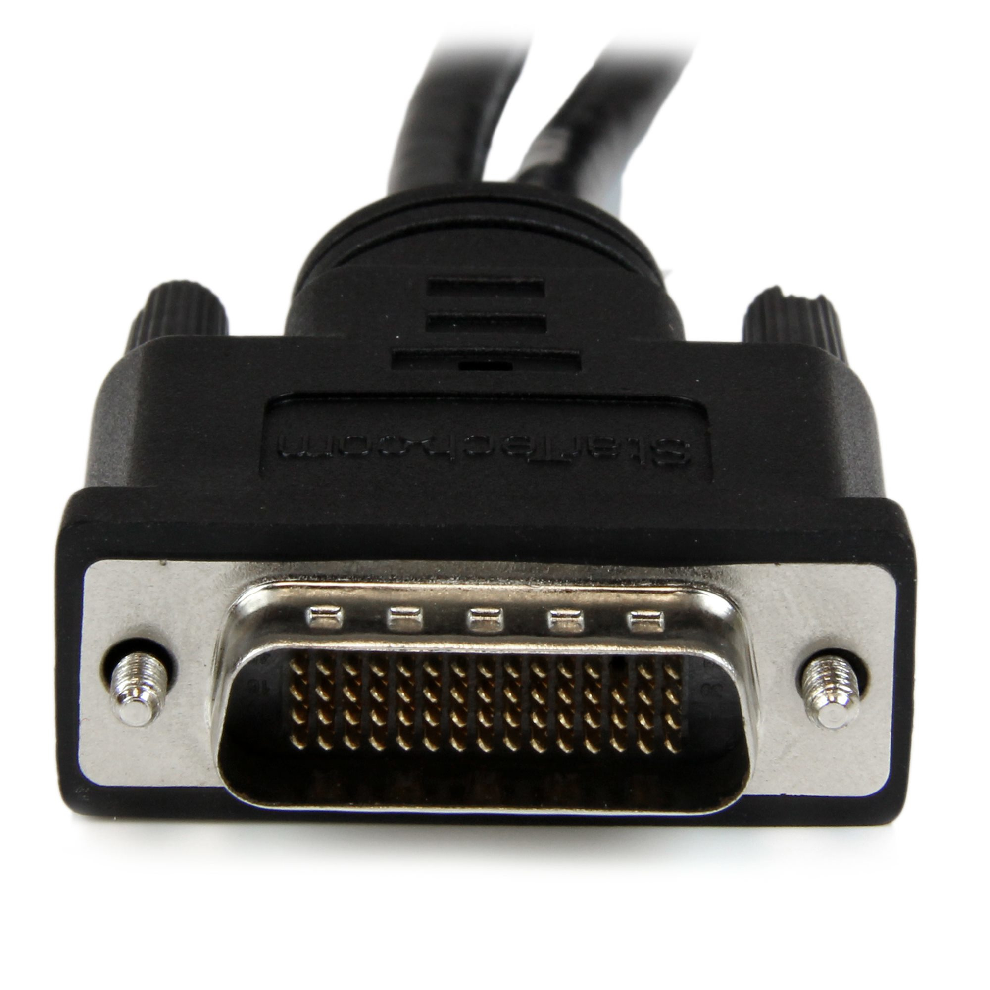 StarTech.com Câble adaptateur DMS-59 (LFH) vers 2x DisplayPort de 20cm - Répartiteur d'écran - DisplayPort (F) pour DMS-59 (M) - 20.3 cm - moulé, vis moletées - noir