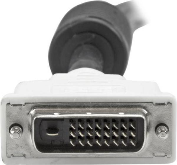 StarTech.com 2m DVI-D Dual Link Cable - Male to Male DVI-D Digital Video Monitor Cable - 25 pin DVI-D Cable M/M Black 2 Meter - 2560x1600 (DVIDDMM2M) - Câble DVI - liaison double - DVI-D (M) pour DVI-D (M) - 2 m - noir