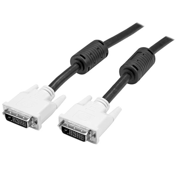 StarTech.com Câble Dual Link DVI-D de 3 m - Cordon DVI vers DVI pour écran numérique - M/M - 2560 x 1600 - Câble DVI - liaison double - DVI-D (M) pour DVI-D (M) - 3 m - noir