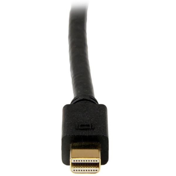 StarTech.com Adaptateur Mini DisplayPort vers DVI - Câble Mini DP / DVI-D Vidéo 1080p jusqu'à 1920x1200 - Noir - 91cm - Câble DisplayPort - Mini DisplayPort (M) pour DVI-D (M) - 91.44 cm - vis moletées - noir