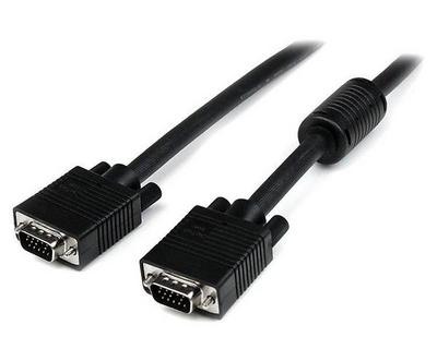 StarTech.com Câble vidéo VGA coaxial pour écran haute résolution de 3 m - HD15 vers HD15 M/M - Câble VGA - HD-15 (VGA) (M) pour HD-15 (VGA) (M) - 3 m - moulé, vis moletées - noir
