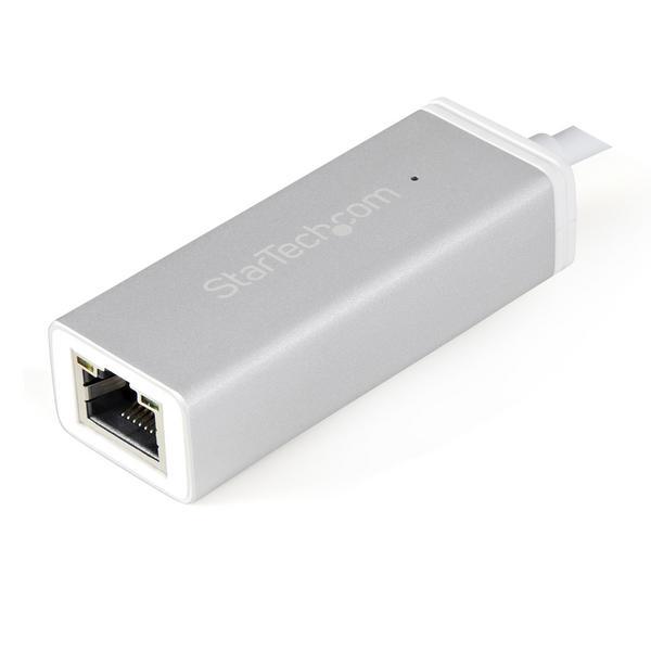 StarTech.com Adaptateur réseau USB-C vers RJ45 Gigabit Ethernet - Argent - Adaptateur réseau - USB-C - Gigabit Ethernet - argent