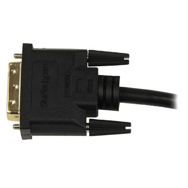 StarTech.com Câble adaptateur vidéo HDMI vers DVI-D de 20 cm - M/M (HDDVIFM8IN) - Adaptateur vidéo - HDMI femelle pour DVI-D mâle - 20.32 cm - blindé - noir - pour P/N: CDP2HDMM2MB, DP2HDMM2MB, HDDVIMM3, HDMM1MP, HDMM2MP, HDMM3MP, HDPMM50, MDP2HDMM2MB