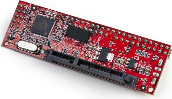 StarTech.com Adaptateur convertisseur IDE 40 pin PATA vers SATA pour DD / SSD 2.5" ou 3.5" et graveur optique 5.25" - IDE vers SATA - Contrôleur de stockage - 1 Canal - SATA 1.5Gb/s - Ultra ATA/133