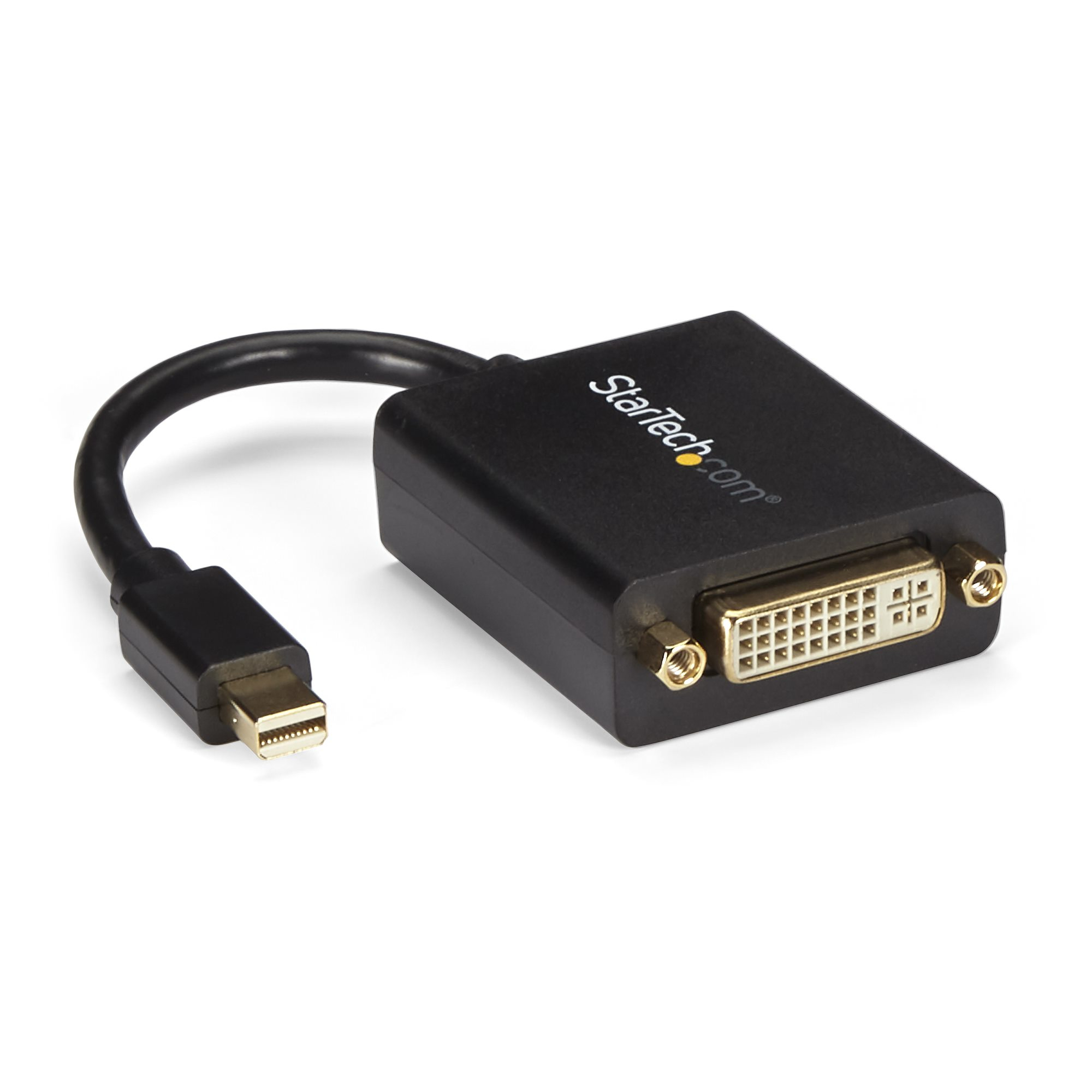 StarTech.com Adaptateur vidéo Mini DisplayPort vers DVI - 1920 x 1200 - Blanc - Adaptateur DVI - Mini DisplayPort (M) pour DVI-I (F) - 10.2 cm - noir - pour P/N: DP2MDPMF3, DVIDDMM1, DVIDDMM10M, DVIDDMM25, DVIDDMM2M, DVIDDMM3M, DVIDDMM5M