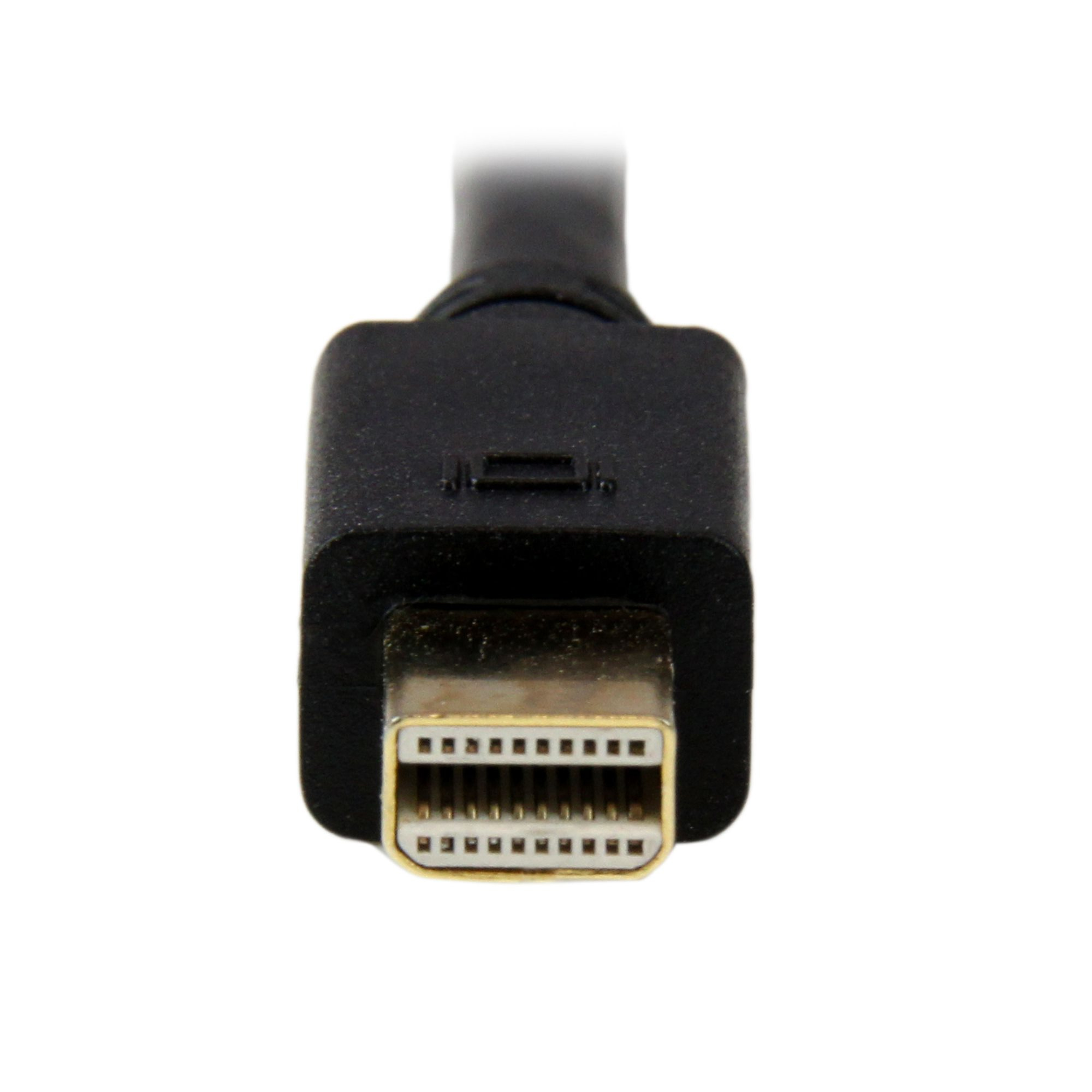StarTech.com Adaptateur Mini DisplayPort vers VGA - Câble Display Port Mâle VGA Mâle 1920x1200 - Noir 1,8m (MDP2VGAMM6B) - Câble adaptateur - Mini DisplayPort (M) pour HD-15 (VGA) (M) - Displayport 1.2/Thunderbolt - 1.8 m - actif, support 1920 x 1200 (WUX