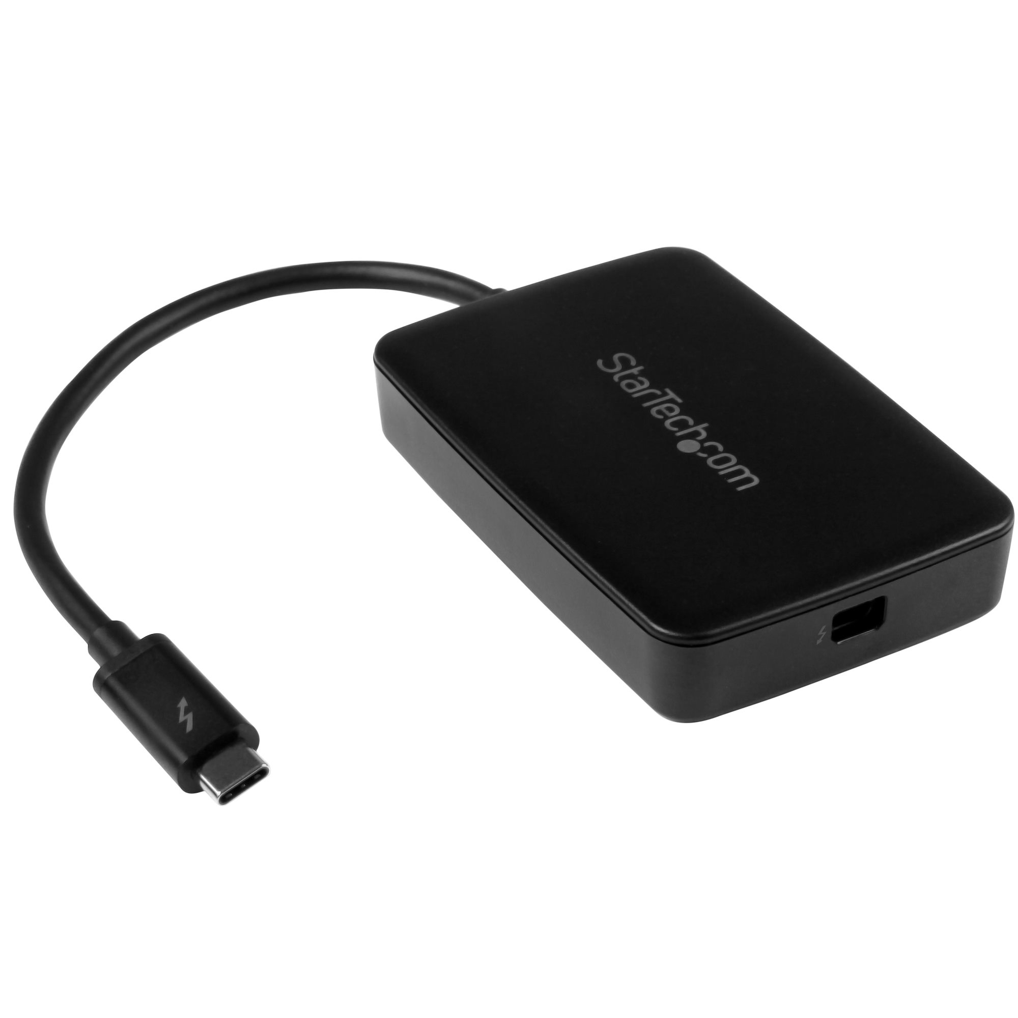 StarTech.com Adaptateur Thunderbolt 3 vers Thunderbolt - Windows et Mac - Convertisseur Thunderbolt 3 USB-C vers Thunderbolt - Adaptateur Thunderbolt - Mini DisplayPort (F) pour 24 pin USB-C (M) - 28 cm - noir - pour P/N: TB3DK2DPM2, TB3DK2DPPDUE, TB3DKDP