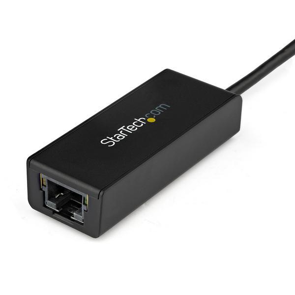 StarTech.com Réseau adaptateur USB 3.0 vers Gigabit Ethernet - NIC USB vers RJ45 pour réseau 10/100/1000 - Adaptateur réseau - USB 3.0 - Gigabit Ethernet - noir