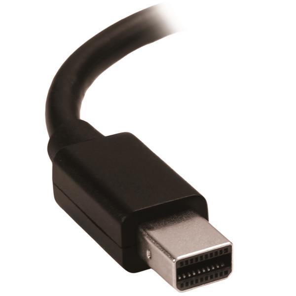 StarTech.com Adaptateur Mini DisplayPort vers HDMI - Convertisseur Mini DP vers HDMI - M/F - Ultra HD 4K 60 Hz - Noir - Convertisseur vidéo - DisplayPort - HDMI