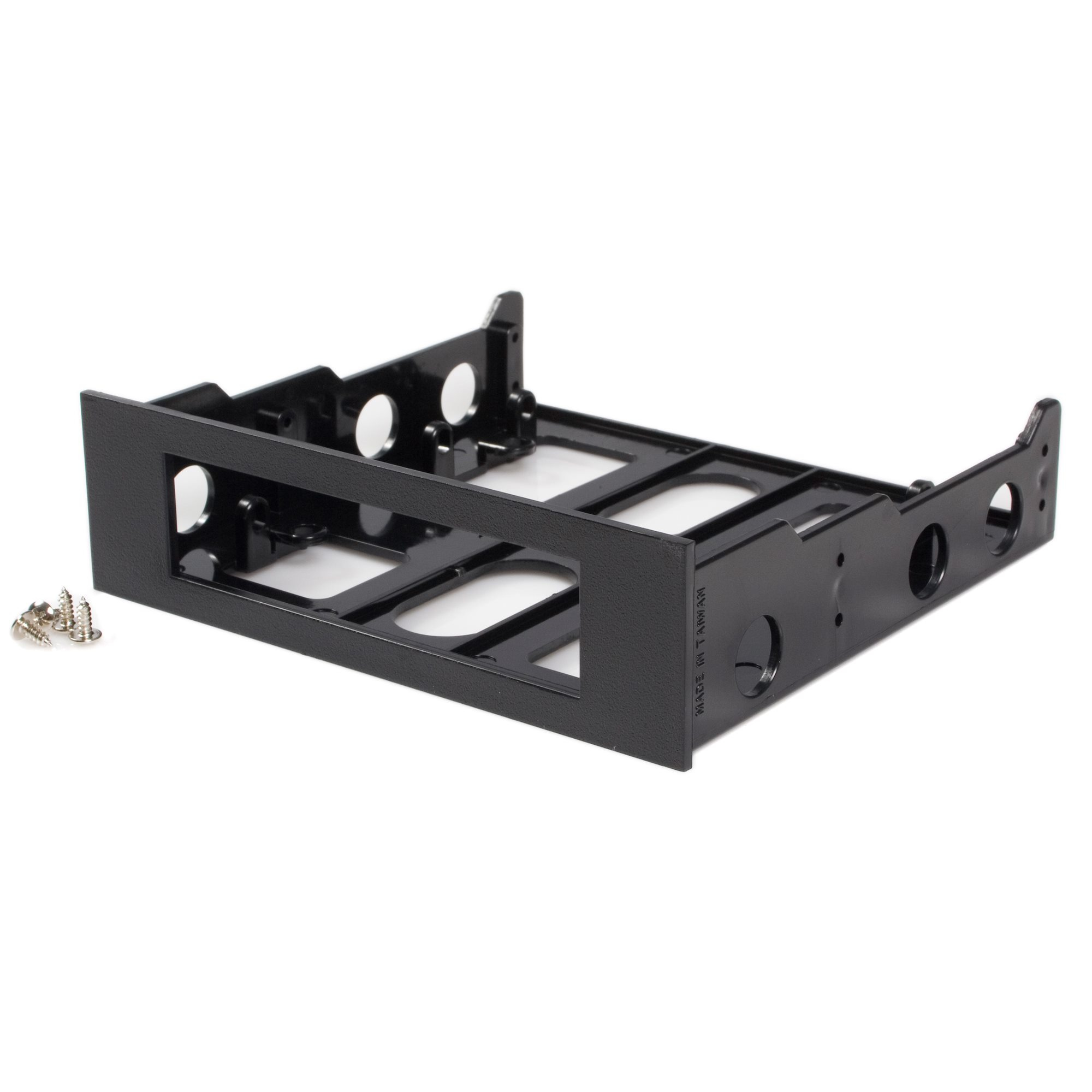 StarTech.com Adaptateur Support pour Disque Dur 3.5" dans un Emplacement Frontal 5.25" (BRACKETFDBK) - Adaptateur pour baie de stockage - noir - pour P/N: 25SATSAS35HD, 35FCREADBU3, 35SAT225S3R, HSB225S3R, S251BU31REM, SATBP125VP