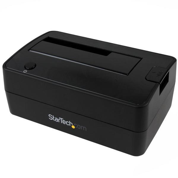 StarTech.com Station d'accueil USB 3.1 (10 Gb/s) pour disque dur SATA de 2,5" / 3,5" - Dock HDD / SSD avec UASP - Contrôleur de stockage - 2.5", 3.5" - USB 3.1 (Gen 2) - noir
