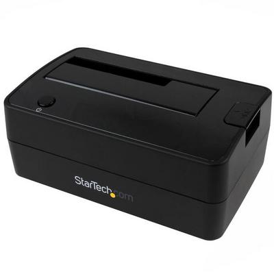 StarTech.com Station d'accueil USB 3.1 (10 Gb/s) pour disque dur SATA de 2,5" / 3,5" - Dock HDD / SSD avec UASP - Contrôleur de stockage - 2.5", 3.5" - USB 3.1 (Gen 2) - noir