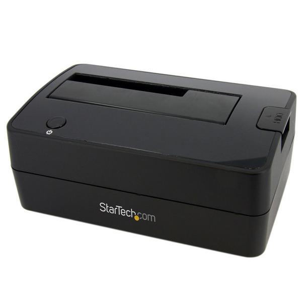 StarTech.com Station d'accueil pour Disque Dur SATA / SSD 2,5" ou 3,5" avec USB 3.0 - Station d'accueil HDD - baies : 1 - 2.5", 3.5" - SATA 3Gb/s - USB 3.0 - noir - pour P/N: PEXUSB3S24, PEXUSB3S44V, SVA12M2NEUA, SVA12M5NA, USBDUP15, USBDUPE115, USBDUPE17