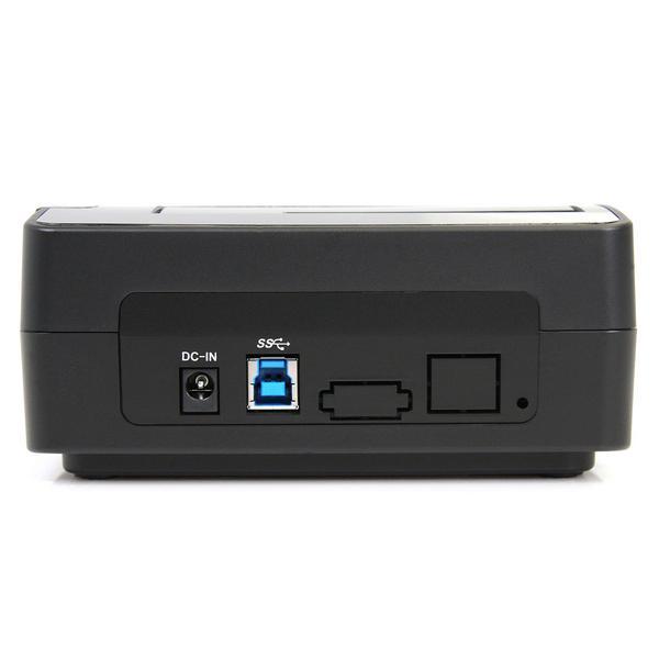 StarTech.com Station d'accueil pour Disque Dur SATA / SSD 2,5" ou 3,5" avec USB 3.0 - Station d'accueil HDD - baies : 1 - 2.5", 3.5" - SATA 3Gb/s - USB 3.0 - noir - pour P/N: PEXUSB3S24, PEXUSB3S44V, SVA12M2NEUA, SVA12M5NA, USBDUP15, USBDUPE115, USBDUPE17
