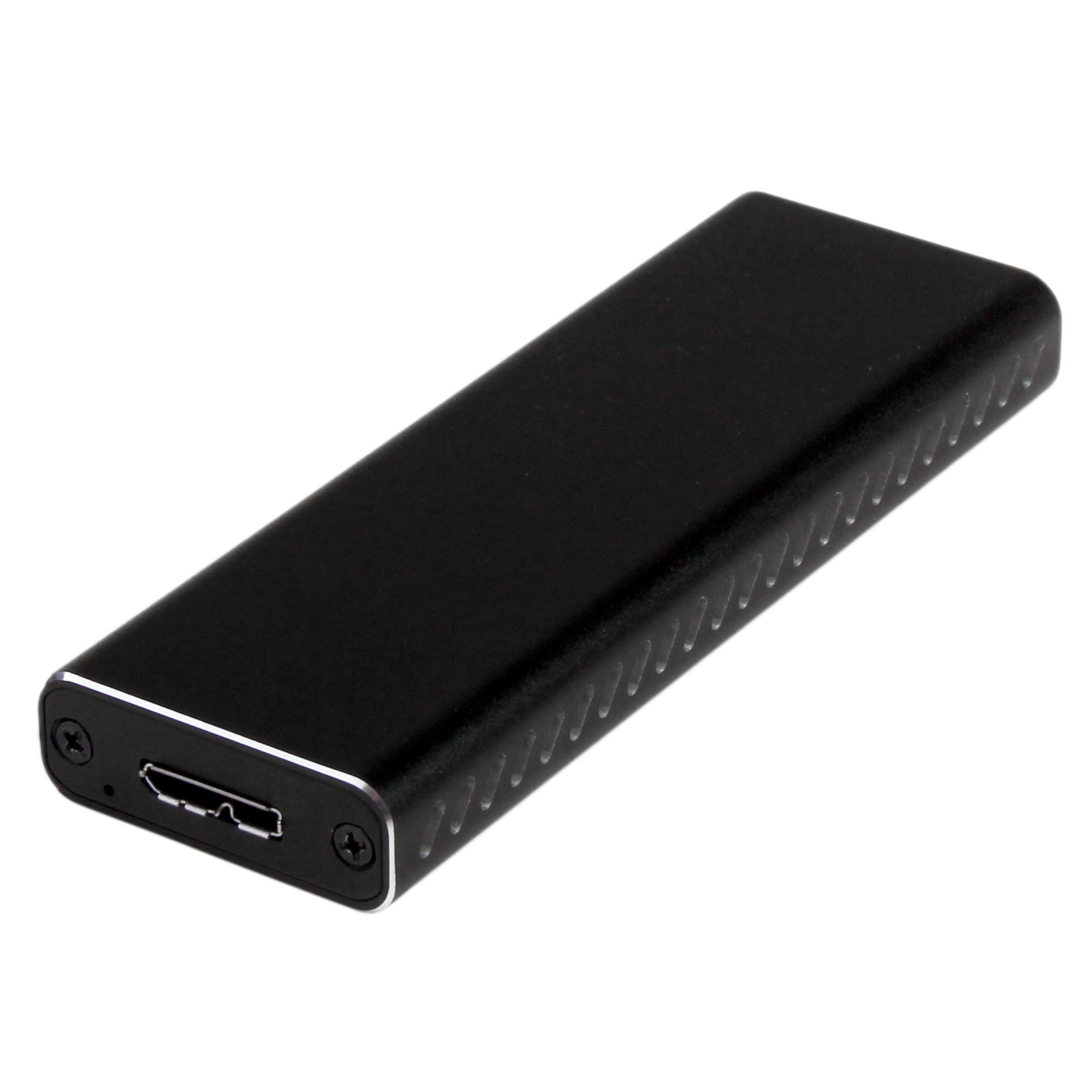 StarTech.com Boîtier USB 3.0 externe pour SSD SATA M.2 NGFF avec UASP - Boîtier SSD portable USB 3.0 vers SATA III M.2 - Boitier externe - M.2 - SATA 6Gb/s - USB 3.0 - noir