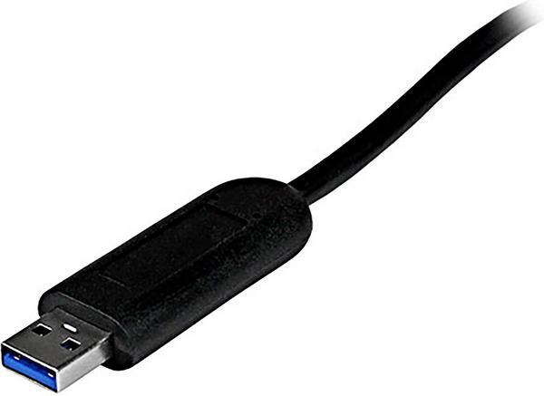 StarTech.com Hub USB 3.0 4 ports - Hub USB3 Externe Portable avec câble intégré - Concentrateur USB 3.0 - 4x USB A (F) 1x USB A (M) - Concentrateur (hub) - 4 x SuperSpeed USB 3.0 - de bureau - pour P/N: FCREADMICRO3, MSDREADU3CA