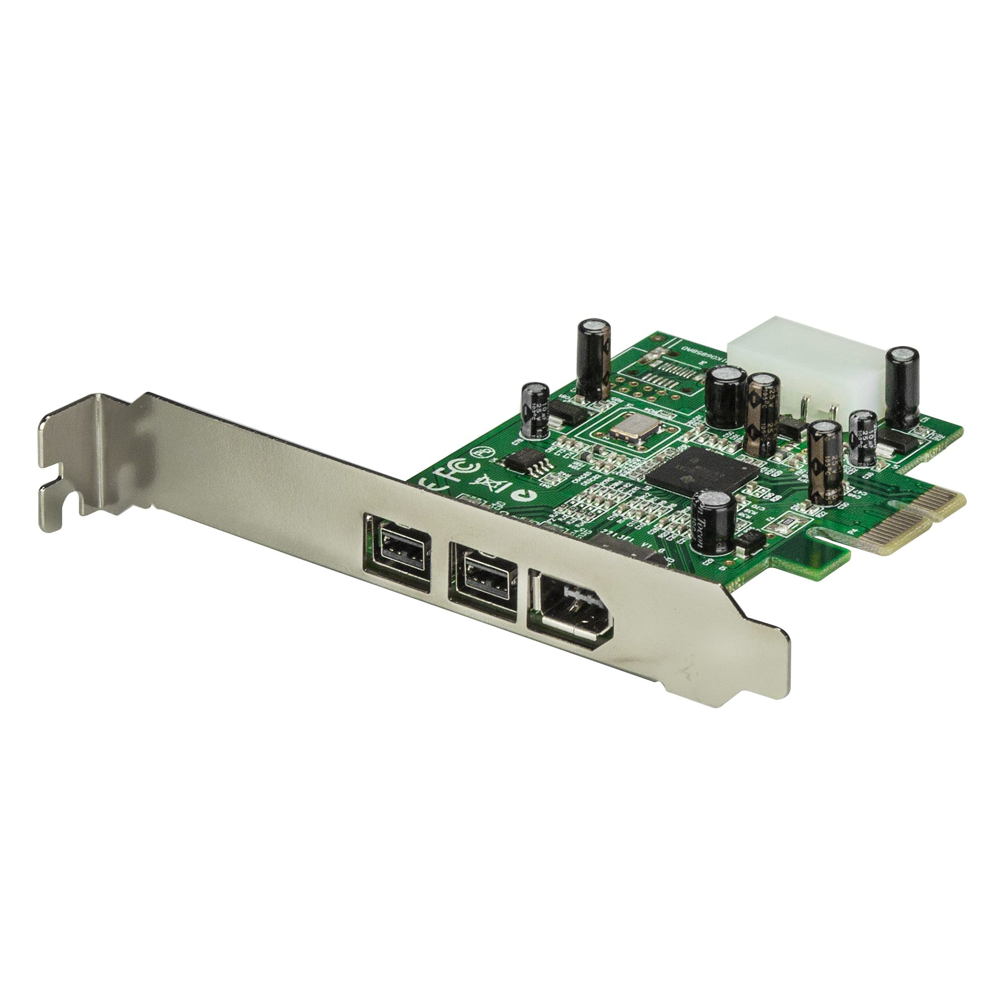 StarTech.com Carte Adaptateur PCI Express vers 3 Ports FireWire - 1x SP4 Mâle - 1xFireWire 400 Femelle 1394a 2xFireWire 800 Femelle 1394b - Adaptateur FireWire - PCIe - FireWire 800 - 2 ports + 1 x FireWire - pour P/N: BNDTB10GI, BNDTB210GSFP, BNDTB310GND