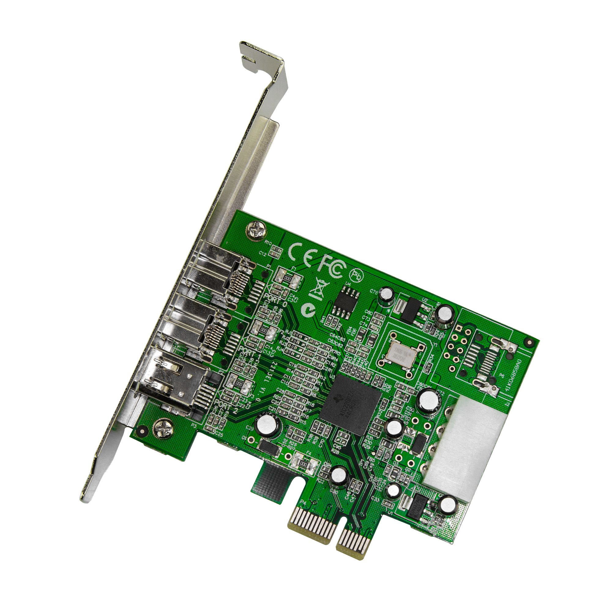 StarTech.com Carte Adaptateur PCI Express vers 3 Ports FireWire - 1x SP4 Mâle - 1xFireWire 400 Femelle 1394a 2xFireWire 800 Femelle 1394b - Adaptateur FireWire - PCIe - FireWire 800 - 2 ports + 1 x FireWire - pour P/N: BNDTB10GI, BNDTB210GSFP, BNDTB310GND