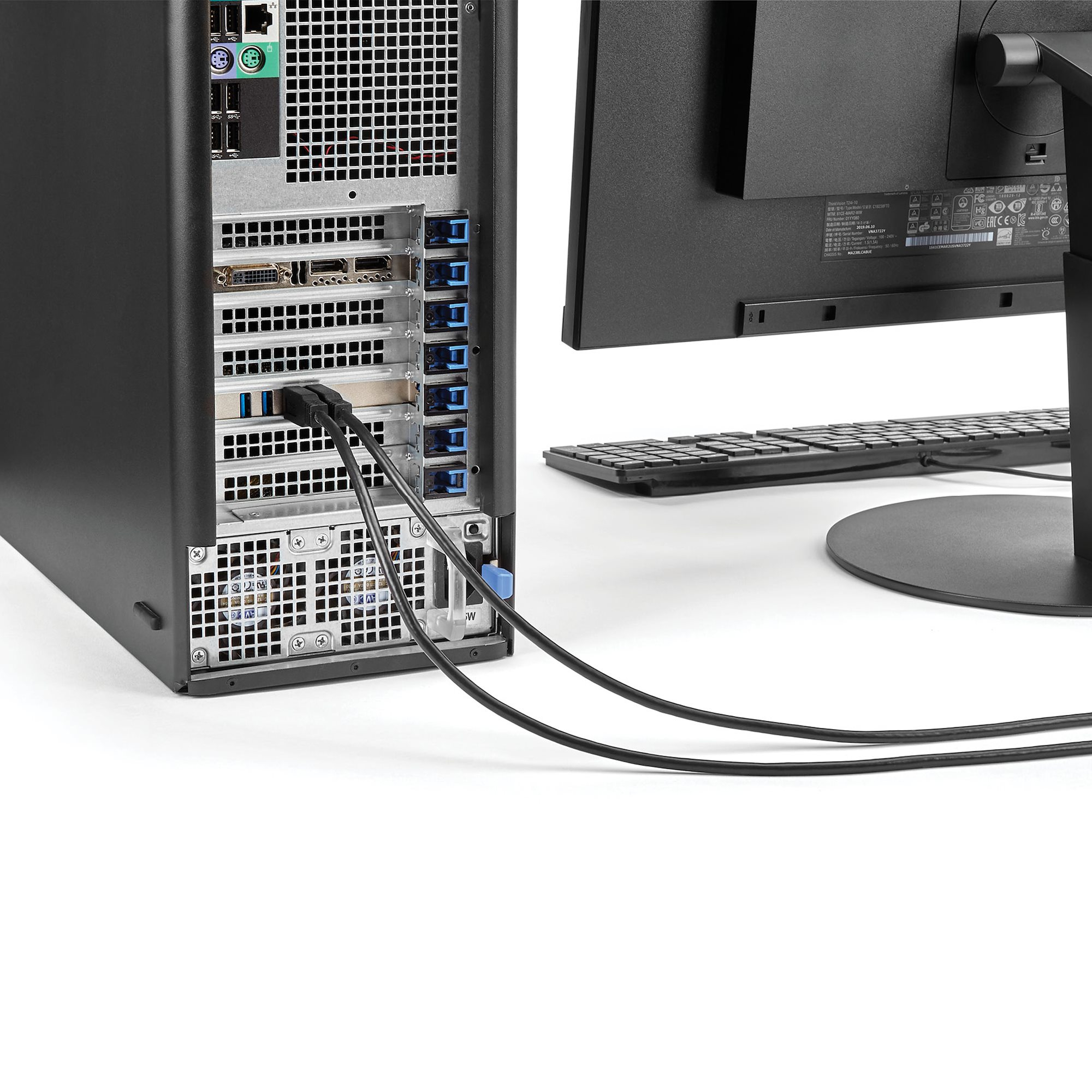 StarTech.com Carte contrôleur PCI Express à 4 ports USB 3.0 avec 4 voies dédiées de 5 Gb/s, UASP et alimentation SATA / LP4 - Adaptateur USB - PCIe x4 - USB 3.0 x 4 - pour P/N: BNDTB10GI, BNDTB210GSFP, BNDTB310GNDP, BNDTB410GSFP, BNDTB4M2E1, BNDTBUSB3142