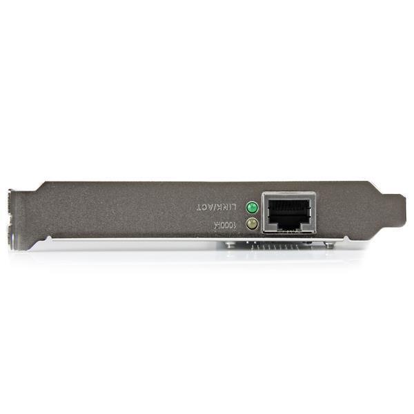 StarTech.com Carte réseau PCIe à 1 port Gigabit Ethernet - Adaptateur PCI Express vers RJ45 - 10/100/1000 Mbps - Adaptateur réseau - PCIe profil bas - Gigabit Ethernet - pour P/N: ET91000SM10, ET91000SM20