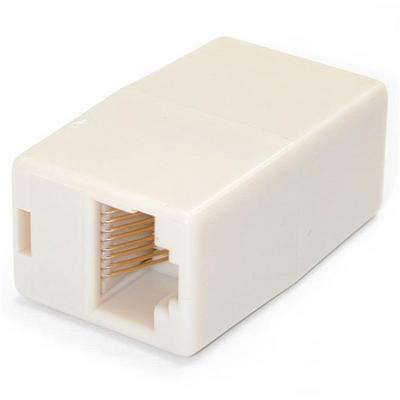 StarTech.com Coupleur RJ45 Cat5e modulaire en ligne - Adaptateur RJ45 vers RJ45 - F/F - Coupleur Ethernet - Paquet de 10 - Beige - Coupleur réseau - RJ-45 (F) pour RJ-45 (F) - CAT 5e - beige (pack de 10)