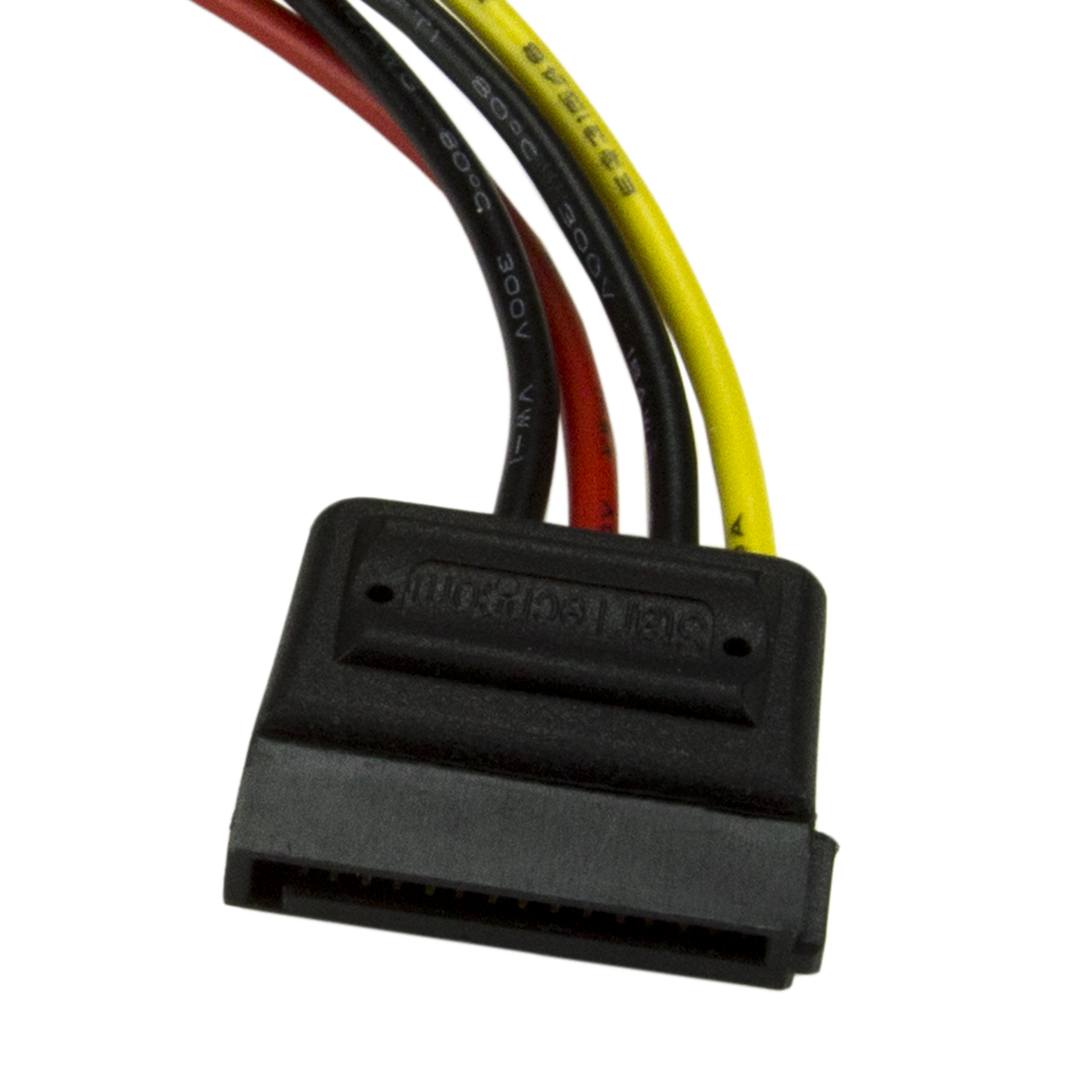StarTech.com Câble adaptateur d'alimentation LP4 vers SATA de 15 cm - Convertisseur Molex mâle vers SATA Power femelle - Câble d'alimentation - alimentation SATA (M) pour alimentation interne 4 plots (M) - 0.2 m - pour P/N: BRACKET125PTP, PEXUSB311AC3, PE