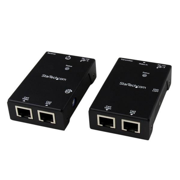 StarTech.com Extendeur HDMI via CAT5/CAT6 avec Power over Cable - Prolongez un signal HDMI à 50 m - Prolongateur audio/vidéo - plus de CAT 5e/6 - jusqu'à 50 m - pour P/N: ST128HDMI2, SVA12M2NEUA, SVA12M5NA, VIDWALLMNT